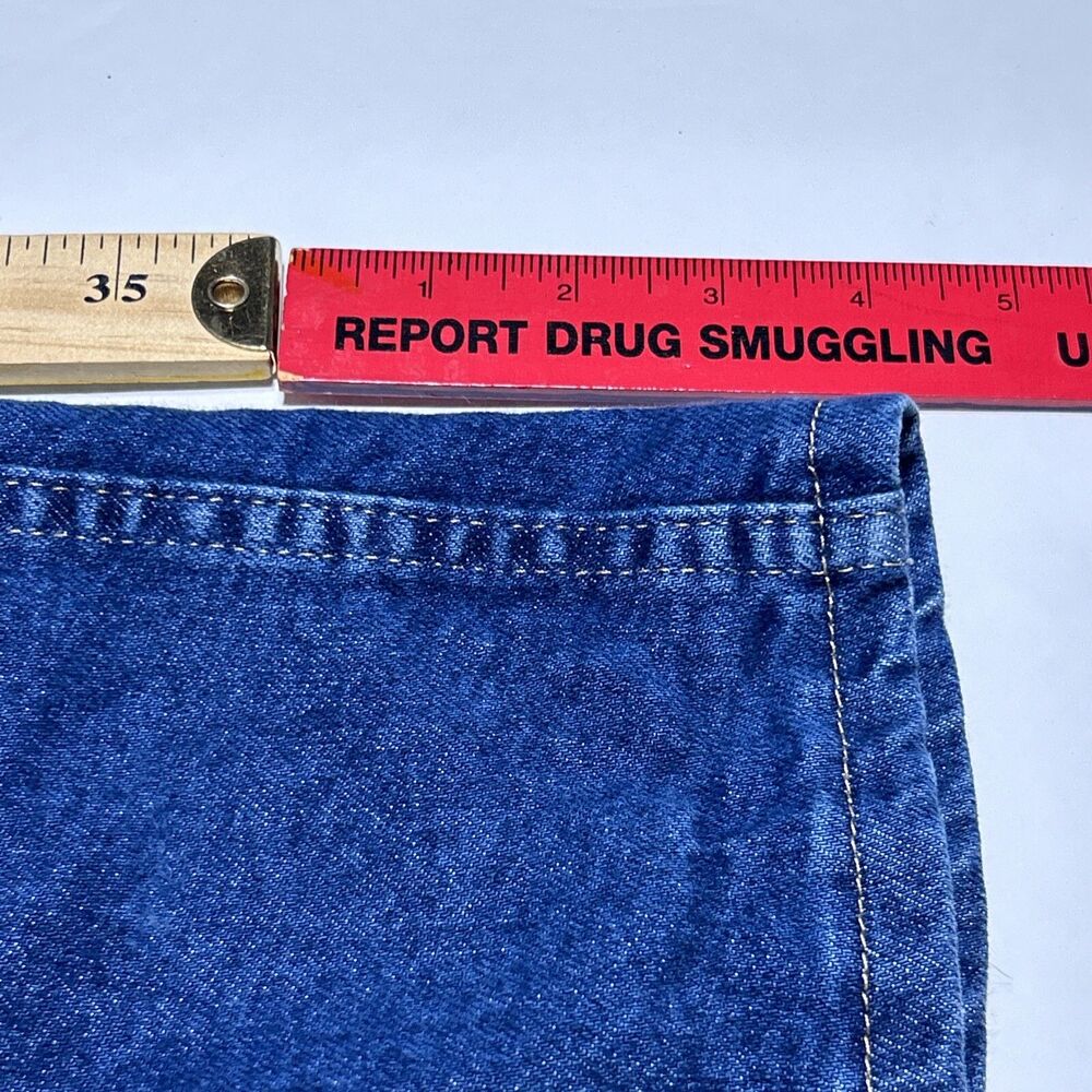 Wrangler Regular Fit Mens Jeans 40x29 Medium Wash Straight Leg Casual Work Pants - Picture 12 of 14